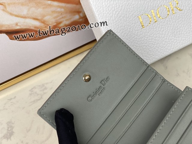 Dior专柜新款钱包迪奥高仿原单lady牛皮零钱包卡包 djfk1583